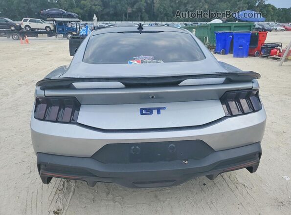 1FA6P8CF3R5421382 2024 FORD MUSTANG Gray უკანა ხედი