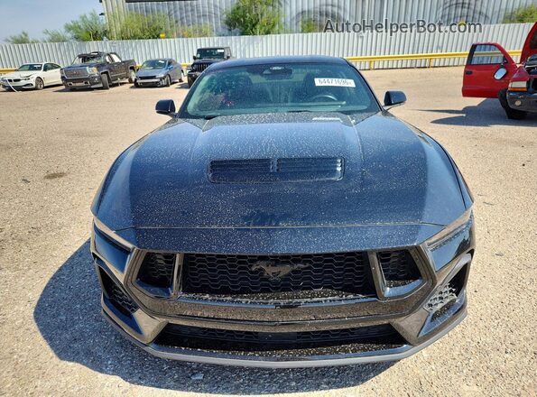 1FA6P8CF3S5410095 2025 FORD MUSTANG Black წინა ხედი