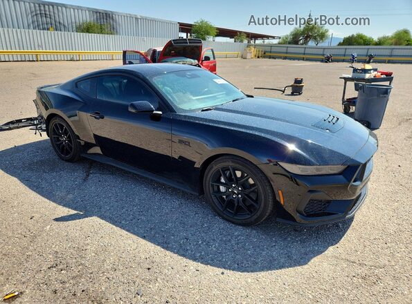1FA6P8CF3S5410095 2025 FORD MUSTANG Black წინა მარჯვენა