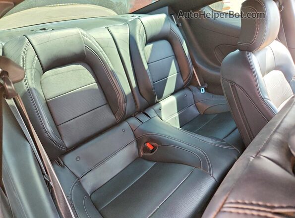 1FA6P8CF3S5410095 2025 FORD MUSTANG Black უკანა სავარძლების ხედი
