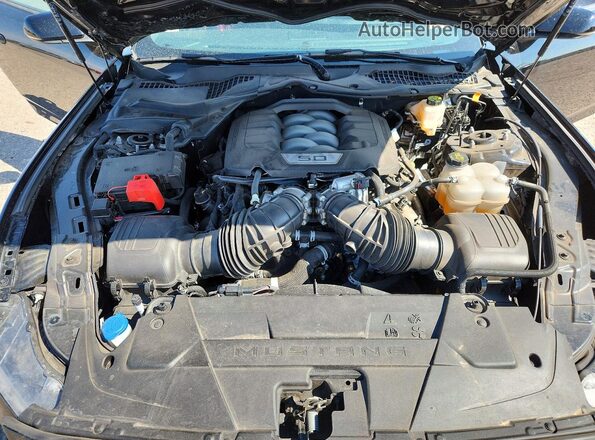 1FA6P8CF3S5410095 2025 FORD MUSTANG Black უკანა სალონის ხედი