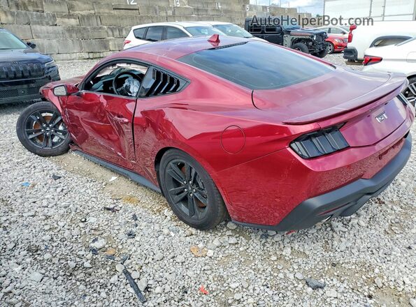 1FA6P8CF3S5414485 2025 FORD MUSTANG Красный Задняя левая четверть