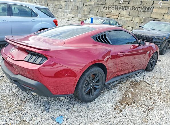 1FA6P8CF3S5414485 2025 FORD MUSTANG Красный Задняя правая четверть