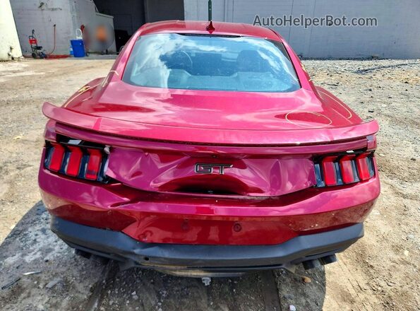 1FA6P8CF3T5400457 2026 FORD MUSTANG Red Vista trasera