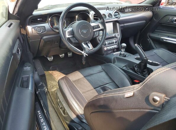 1FA6P8CF4G5278679 2016 FORD MUSTANG Серый Вид панели приборов
