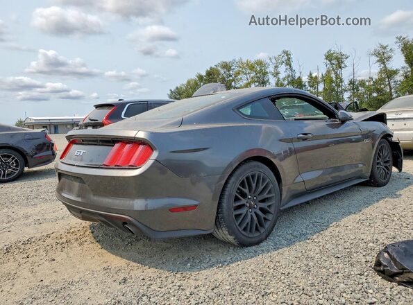 1FA6P8CF4G5278679 2016 FORD MUSTANG Серый Задняя правая четверть