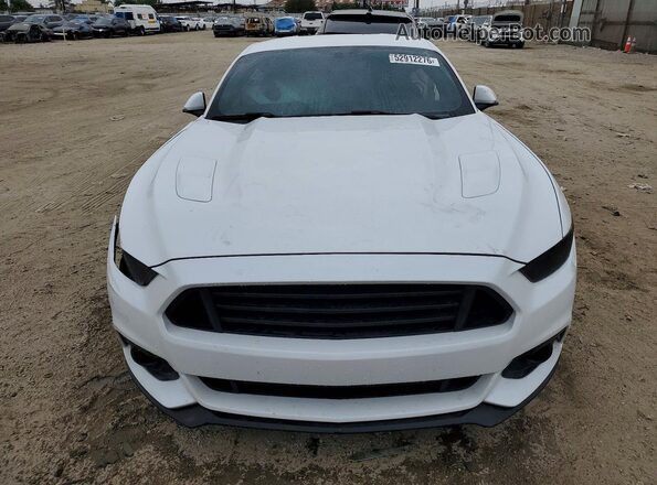 1FA6P8CF4G5333163 2016 FORD MUSTANG White Front view