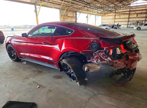 1FA6P8CF4H5249538 2017 FORD MUSTANG Красный Задняя левая четверть