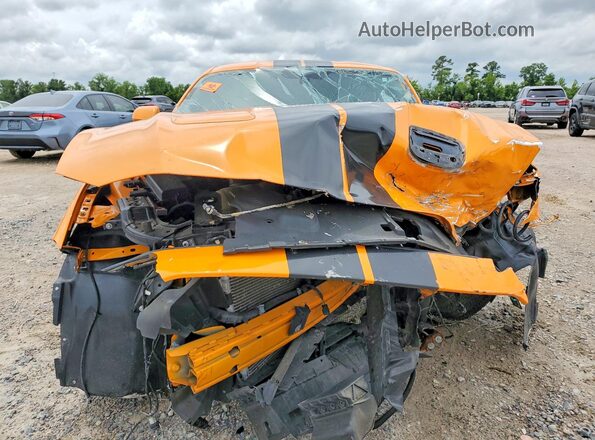 1FA6P8CF4K5108332 2019 FORD MUSTANG Orange Vista frontal