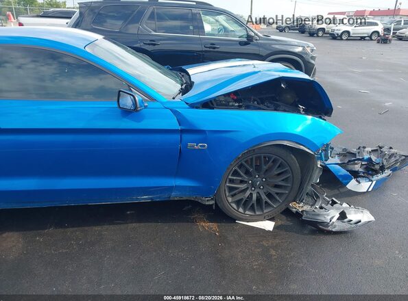 1FA6P8CF4K5116463 2019 FORD MUSTANG Blue 