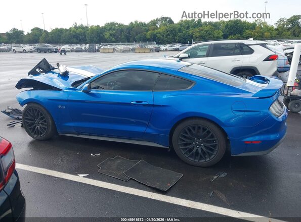 1FA6P8CF4K5116463 2019 FORD MUSTANG Blue 