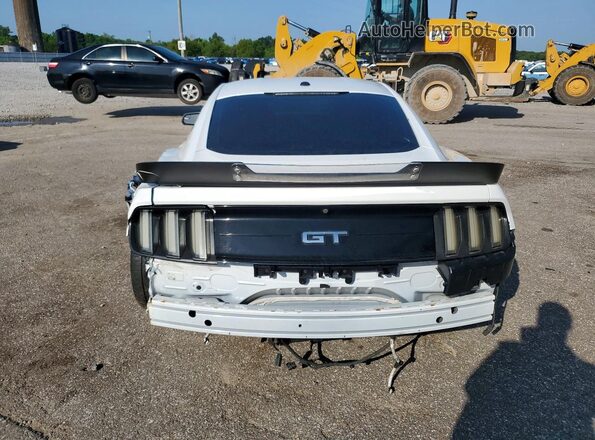 1FA6P8CF4K5174038 2019 FORD MUSTANG White Rear view