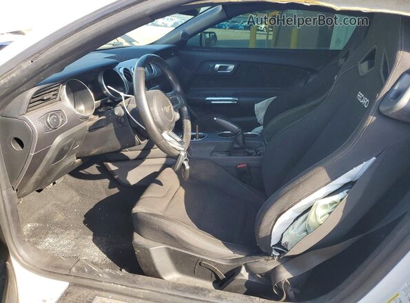 1FA6P8CF4K5174038 2019 FORD MUSTANG White Front interior view