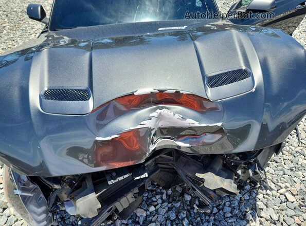 1FA6P8CF4L5174638 2020 FORD MUSTANG Gray Vista interior trasera