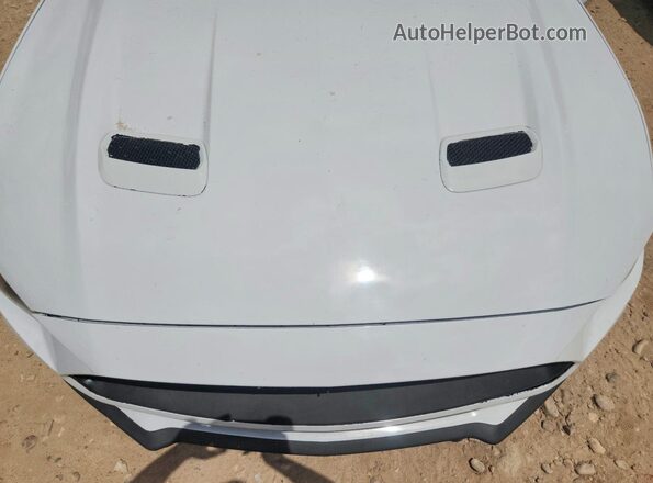 1FA6P8CF4L5180732 2020 FORD MUSTANG White Vista del compartimento del motor