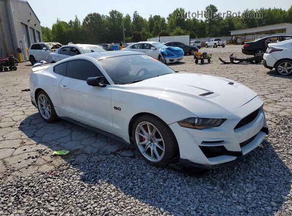 1FA6P8CF4M5118958 2021 FORD MUSTANG White Front right