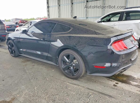 1FA6P8CF4M5137915 2021 FORD MUSTANG Black Rear left