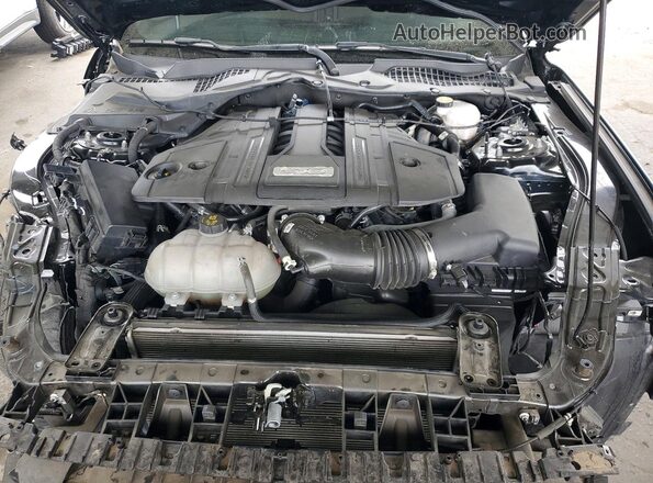 1FA6P8CF4M5137915 2021 FORD MUSTANG Black Rear interior view