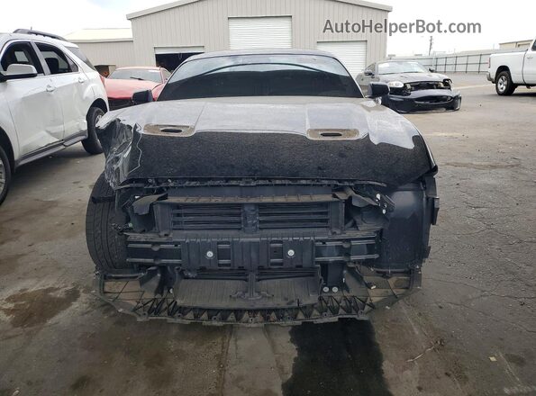 1FA6P8CF4M5137915 2021 FORD MUSTANG Black Front view