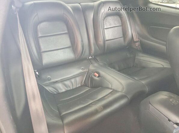 1FA6P8CF4M5137915 2021 FORD MUSTANG Black Rear seats view