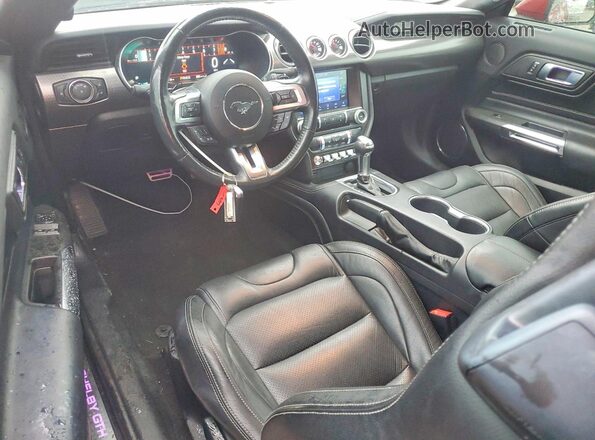 1FA6P8CF4N5116757 2022 FORD MUSTANG Red Вид панелі приладів
