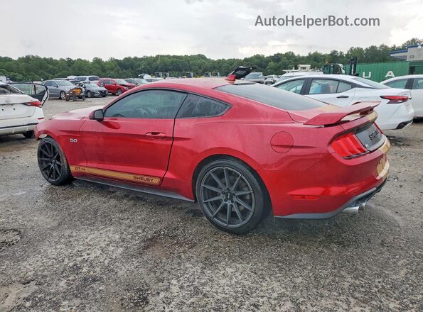 1FA6P8CF4N5116757 2022 FORD MUSTANG Red Задня ліва чверть