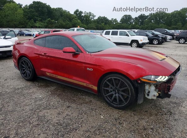 1FA6P8CF4N5116757 2022 FORD MUSTANG Red Передня права чверть