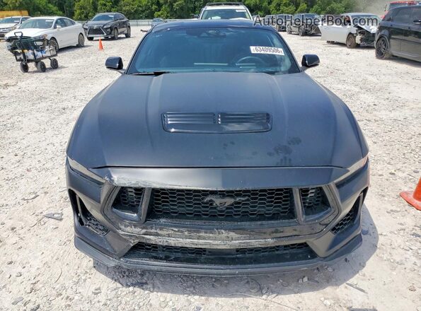 1FA6P8CF4R5427062 2024 FORD MUSTANG Black Դիմացի տեսք