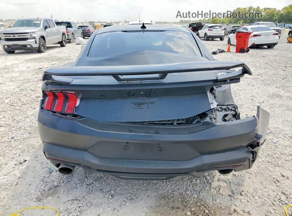 1FA6P8CF4R5427062 2024 FORD MUSTANG Black Հետևի տեսք