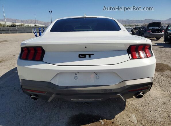 1FA6P8CF4S5409702 2025 FORD MUSTANG White უკანა ხედი
