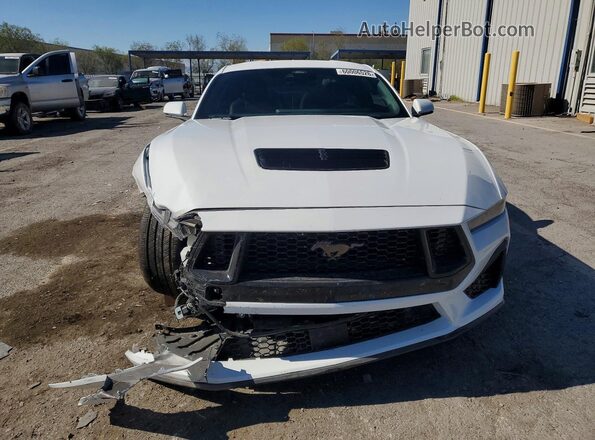 1FA6P8CF4S5409702 2025 FORD MUSTANG White წინა ხედი