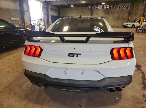 1FA6P8CF4S5413829 2025 FORD MUSTANG White უკანა ხედი