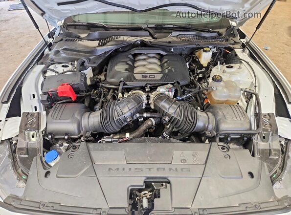 1FA6P8CF4S5413829 2025 FORD MUSTANG White უკანა სალონის ხედი