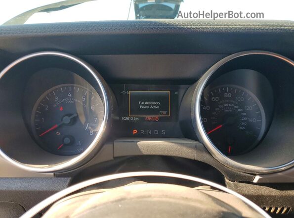 1FA6P8CF5J5143377 2018 FORD MUSTANG Серебряный Вид щитка приборов
