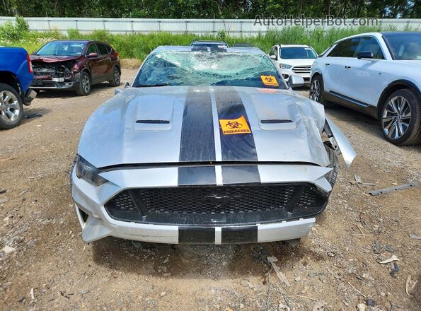 1FA6P8CF5K5164523 2019 FORD MUSTANG Silver Vista frontal