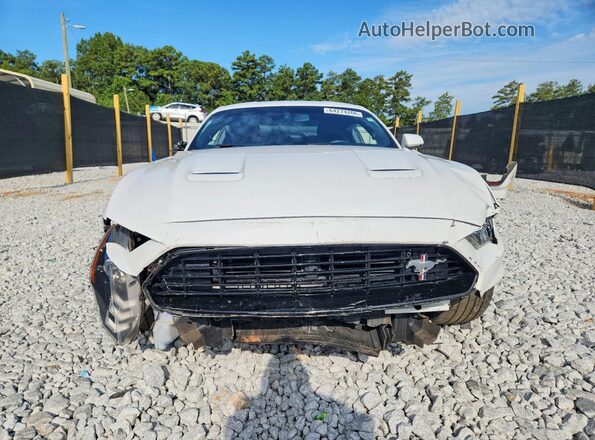 1FA6P8CF5K5191107 2019 FORD MUSTANG White Դիմացի տեսք