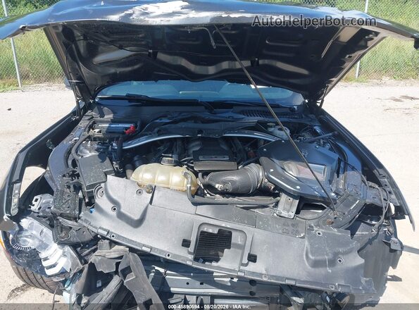 1FA6P8CF5L5132933 2020 FORD MUSTANG Black უკანა ხედი