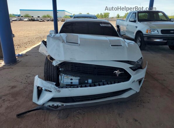 1FA6P8CF5M5107435 2021 FORD MUSTANG White Դիմացի տեսք
