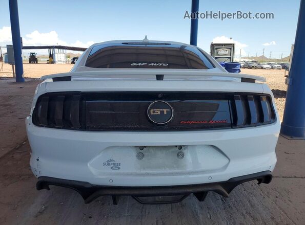 1FA6P8CF5M5107435 2021 FORD MUSTANG White Հետևի տեսք