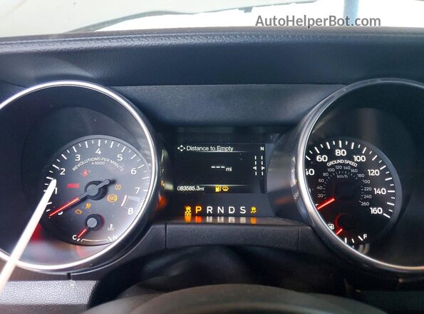 1FA6P8CF5M5107435 2021 FORD MUSTANG White Սարքավորումների վահանակի տեսք