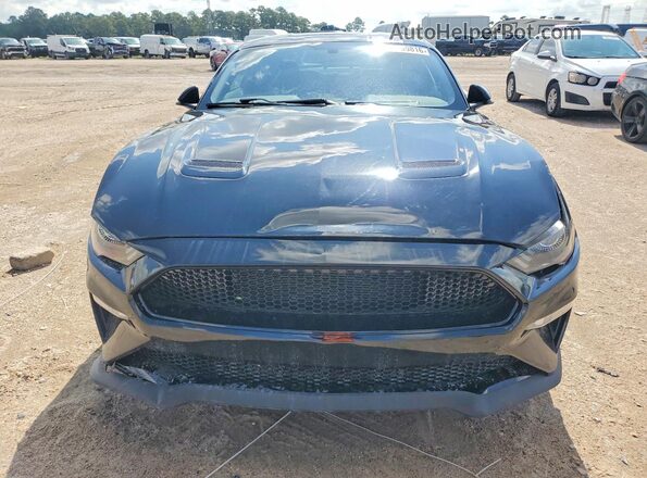 1FA6P8CF5N5112412 2022 FORD MUSTANG Black უკანა ხედი