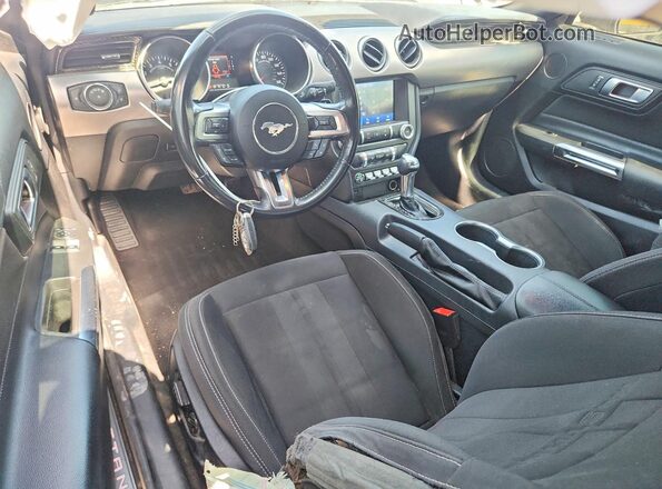 1FA6P8CF5N5130604 2022 FORD MUSTANG Gray Առջևի վահանակի տեսք