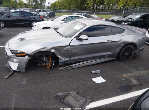 1FA6P8CF5N5138766 2022 FORD MUSTANG Silver Вид спереду