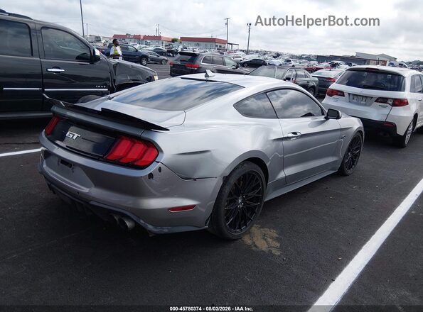 1FA6P8CF5N5138766 2022 FORD MUSTANG Silver Задня права чверть