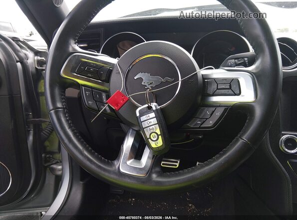 1FA6P8CF5N5138766 2022 FORD MUSTANG Silver Вид панелі приладів