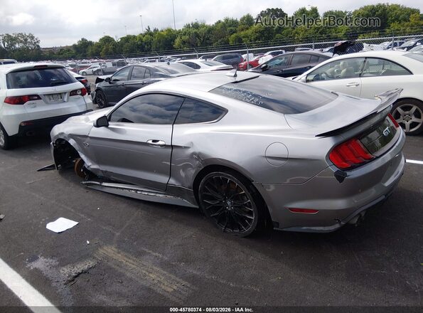 1FA6P8CF5N5138766 2022 FORD MUSTANG Silver Панорамний вид салону 360°