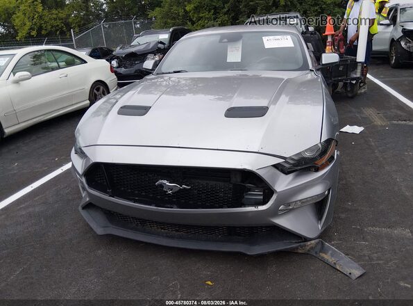 1FA6P8CF5N5138766 2022 FORD MUSTANG Silver Вид щитка приладів
