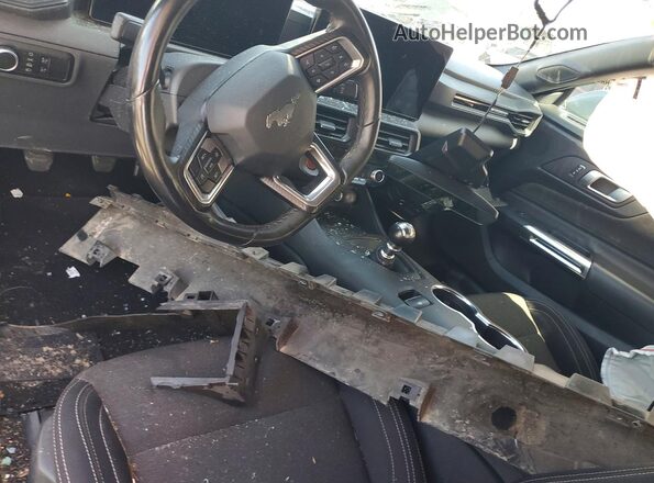 1FA6P8CF5R5404986 2024 FORD MUSTANG Blue Vista del salpicadero
