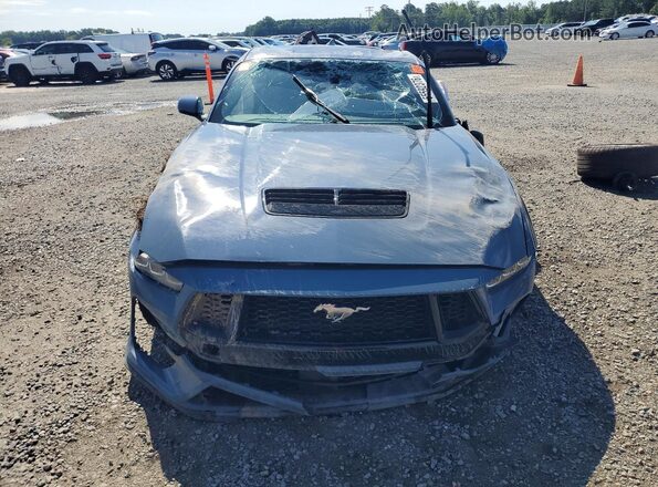 1FA6P8CF5R5404986 2024 FORD MUSTANG Blue Vista frontal