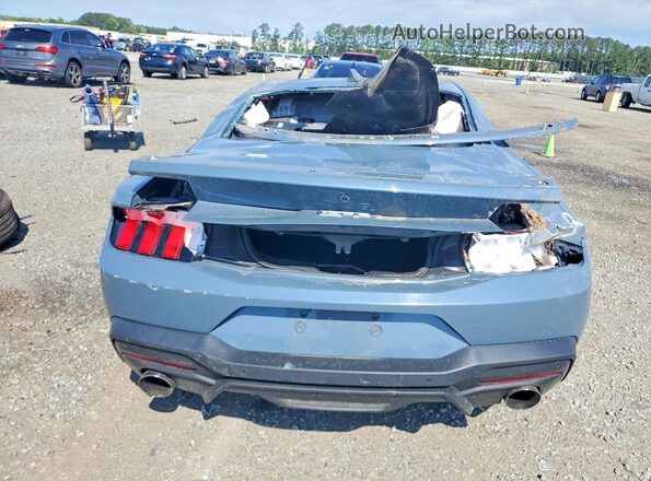 1FA6P8CF5R5404986 2024 FORD MUSTANG Blue Vista trasera